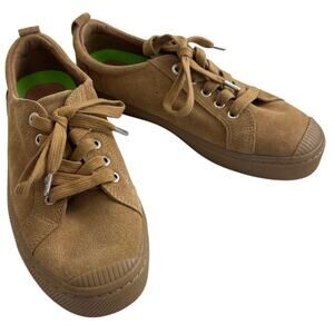 Cariuma OCA Low Camel Suede Lace Up Sneaker Size 9 Women’s